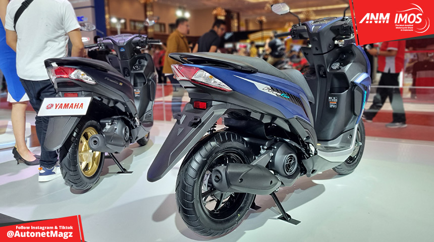 Berita, yamaha-freego-125-2022-matte-blue-rear: Yamaha Freego 125 Connected Resmi Dirilis, Harga Mulai 21 Jutaan