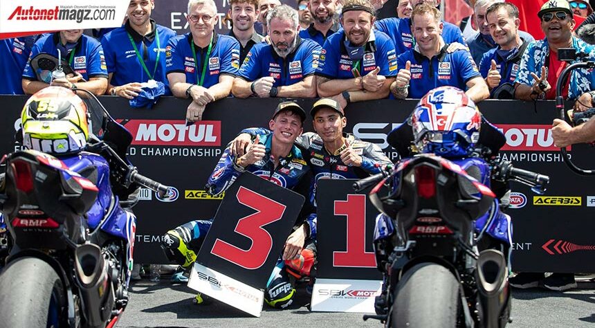 Toprak Bawa PATA Yamaha Brixx Dominasi WSBK Mandalika 2022 Toprak Bawa PATA Yamaha Brixx Dominasi WSBK Mandalika 2022