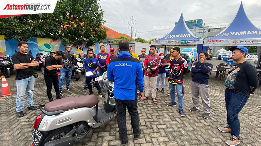 Berita, yamaha-safety-riding: Yamaha STSJ Berikan Edukasi Safety Ridinig Untuk Ciptakan Budaya Aman Berkendara