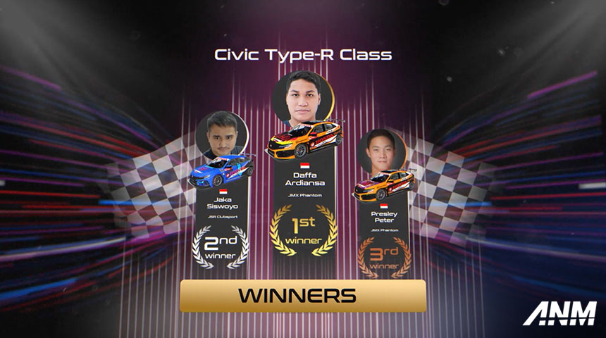 Berita, Honda Racing Simulator Championship Civic: Inilah Para Jawara Honda Racing Simulator Championship Season 3