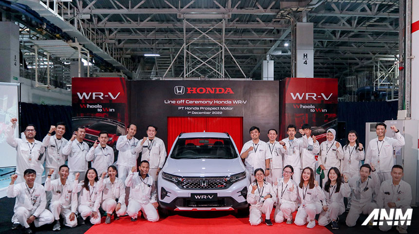 Berita, Pabrik Produksi Honda WR-V: Produksi Honda WR-V Resmi Dimulai, SPK Tembus 1.500 Unit