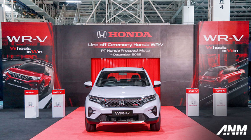 Berita, Produksi Honda WR-V Lokal: Produksi Honda WR-V Resmi Dimulai, SPK Tembus 1.500 Unit