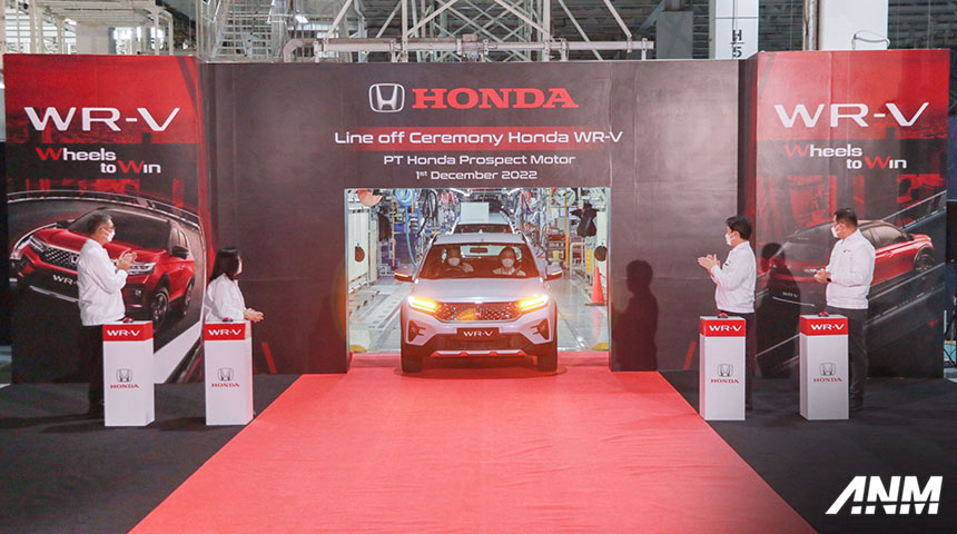Berita, Produksi Honda WR-V: Produksi Honda WR-V Resmi Dimulai, SPK Tembus 1.500 Unit