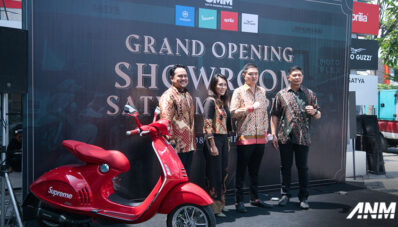 Vespa Satya Resmikan Diler Motoplex Pertama, Paling Lebar Se-Indonesia