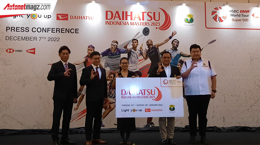 Berita, daihatsu-pbsi: Daihatsu dan PBSI Gelar Turnamen Bulutangkis Daihatsu Indonesia Masters 2023