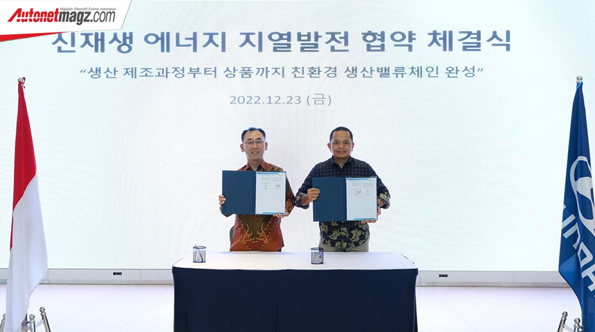 Berita, hyundai-mou-1: Hyundai dan PLN Tandatangani Perjanjian untuk Sertifikat Energi Terbarukan