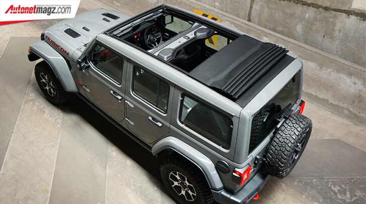 Jeep Indonesia Perkenalkan Wrangler JL Rubicon dengan “Sky-One Touch Power  Roof” - AutonetMagz