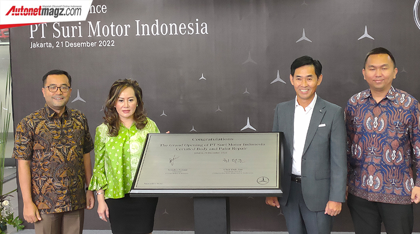 Berita, mb-suri: PT. Suri Motor Indonesia Resmikan Certified Body Repair Khusus Mercedes Benz