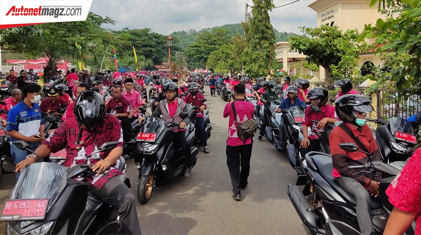 Berita, yamaha-modin: Pemkab Semarang Alokasikan Ratusan All New Yamaha Nmax Sebagai Operasional Kepala Desa