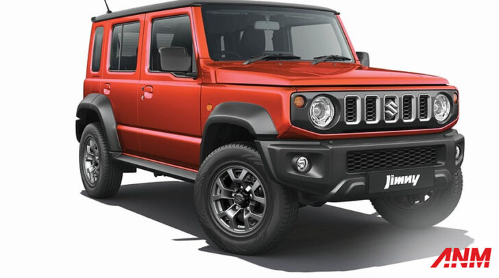 Suzuki Jimny 5 Doors Meluncur Di India, Panjang Bertambah 36cm