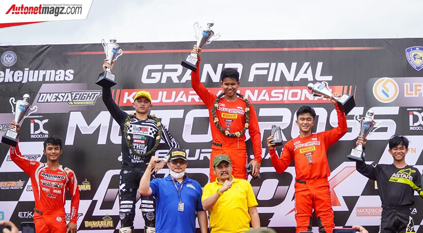 Kemenangan Kejurnas Motocross 2022 Didominasi Oleh Crosser AHM Kemenangan Kejurnas Motocross 2022 Didominasi Oleh Crosser AHM
