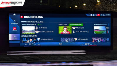 Sekarang Di iDrive BMW Seri-7 Bisa Streaming Bundesliga Lho! Sekarang Di iDrive BMW Seri-7 Bisa Streaming Bundesliga Lho!