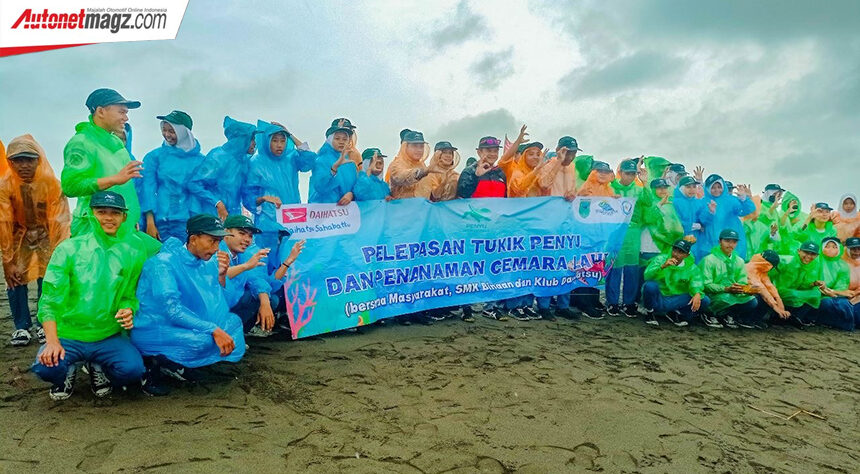 Daihatsu Perkuat Kolaborasi Pelestarian Penyu Bersama Pemerintah & Masyarakat