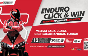 Enduro Click & Win: Menangkan Tiket Nonton MotoGP di Mandalika! Enduro Click & Win: Menangkan Tiket Nonton MotoGP di Mandalika!