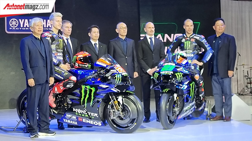 Berita, monster-energy-yamaha-motogp-2023-livery-launch-rilis-indonesia-principals: Monster Energy Yamaha MotoGP Resmi Merilis Tampilan Baru Untuk Musim 2023