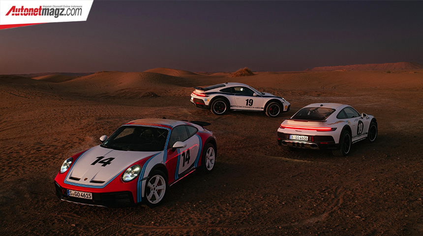 Berita, porsche-livery: Porsche Tawarkan 3 Opsi Livery Rally Legendaris