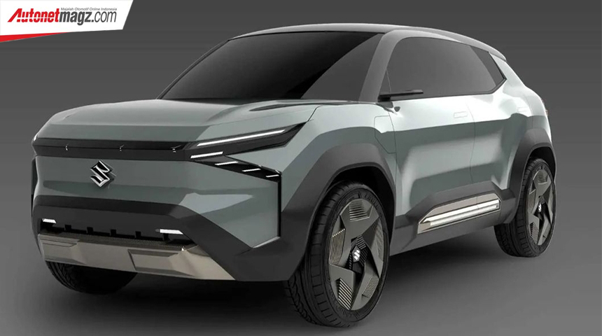 Berita, suzuki-evx-2: Suzuki Perkenalkan Mobil Listrik Konsep eVX