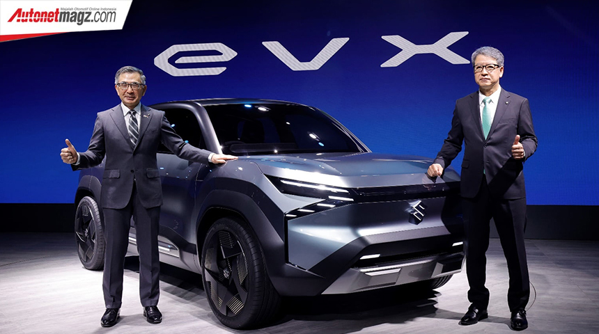 Berita, suzuki-evx: Suzuki Perkenalkan Mobil Listrik Konsep eVX