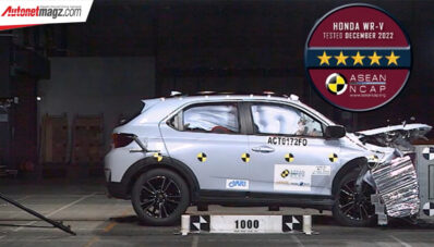 Honda WR-V Raih Rating Bintang 5 di ASEAN NCAP Honda WR-V Raih Rating Bintang 5 di ASEAN NCAP
