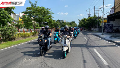 Yamaha STSJ Ajak Konsumen Yamaha Fazzio Keliling Surabaya!