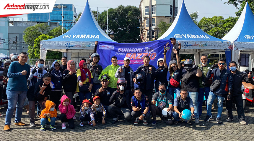 Berita, yamaha-fazzio: Yamaha STSJ Ajak Konsumen Yamaha Fazzio Keliling Surabaya!