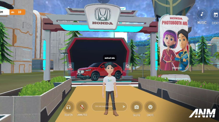 Berita, Honda Meta World: Gandeng Telkom, Honda Indonesia Hadirkan Honda MetaWorld