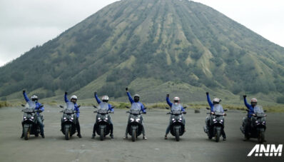 Yamaha Jatim Gelar Touring X-MAX 250 ke Bromo, Libas Semua Medan?