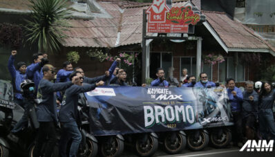 Yamaha Jatim Gelar Touring X-MAX 250 ke Bromo, Libas Semua Medan?