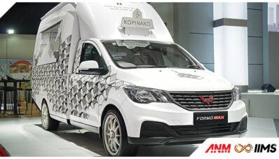 IIMS 2023 : Gandeng Kopi Nako, Wuling Sulap Formo Max Jadi Mobile Cafe