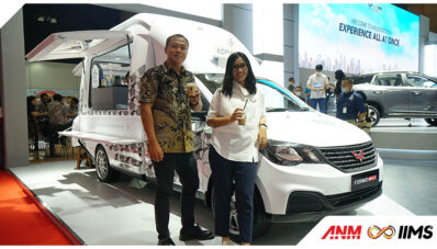 IIMS 2023 : Gandeng Kopi Nako, Wuling Sulap Formo Max Jadi Mobile Cafe