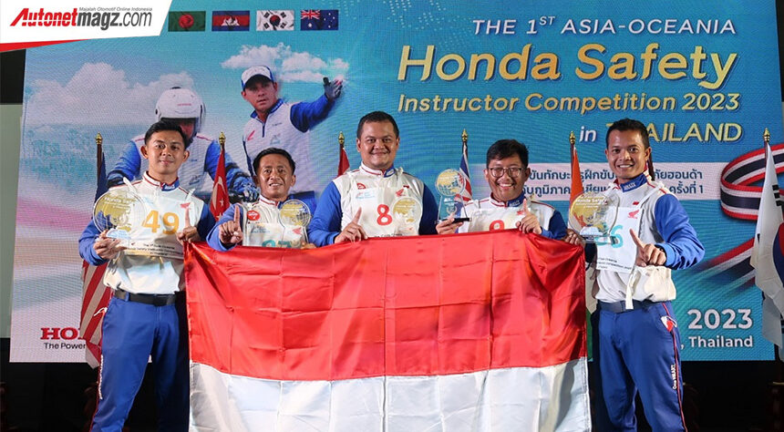 Instruktur AHM Raih Prestasi Pada Kompetisi Safety Riding Asia & Oceania Instruktur AHM Raih Prestasi Pada Kompetisi Safety Riding Asia & Oceania