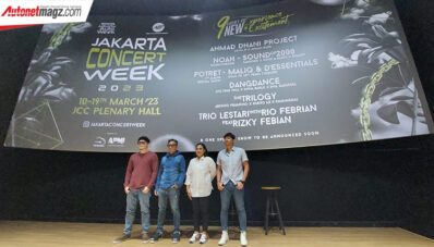 Jakarta Concert Week (JCW) Siap Guncang Gaikindo Jakarta Auto Week 2023