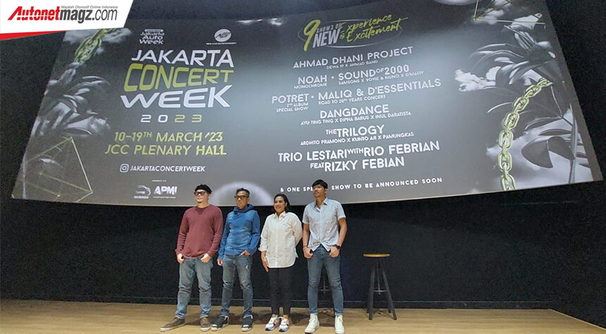 Jakarta Concert Week (JCW) Siap Guncang Gaikindo Jakarta Auto Week 2023 Jakarta Concert Week (JCW) Siap Guncang Gaikindo Jakarta Auto Week 2023
