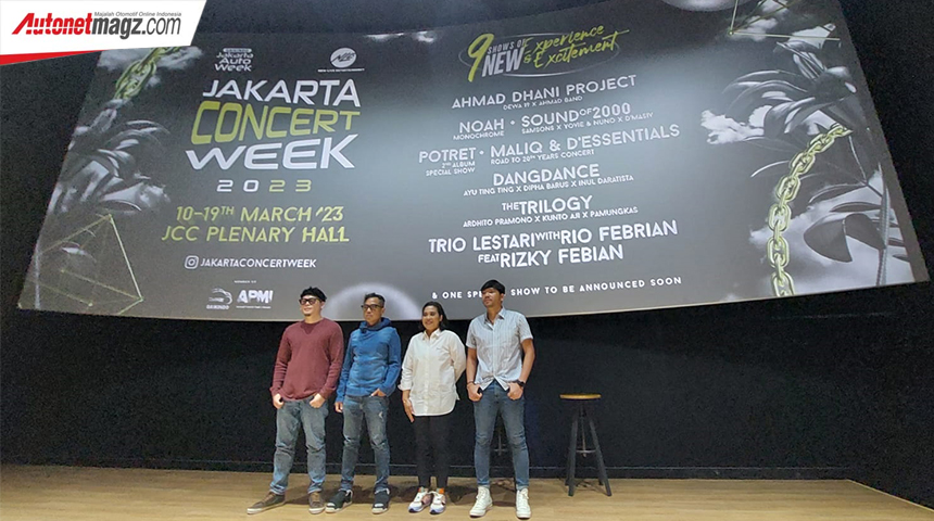 Berita, gjaw-2023-concert: Jakarta Concert Week (JCW) Siap Guncang Gaikindo Jakarta Auto Week 2023