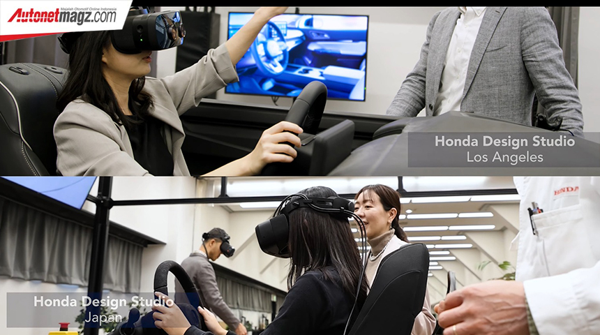 Berita, honda-vr: Honda Kembangkan Berbagai Model Mobil Di Pasar USDM dengan Virtual Reality