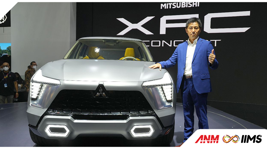 Berita, mitsubishi-xfc-iims-1: IIMS 2023 : Mitsubishi Hadirkan SUV XFC Concept