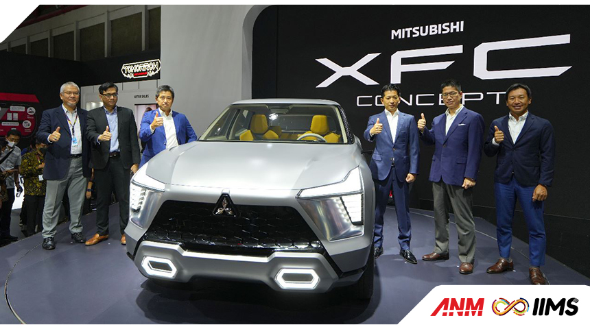 Berita, mitsubishi-xfc-iims-2: IIMS 2023 : Mitsubishi Hadirkan SUV XFC Concept