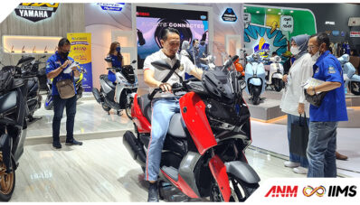 IIMS 2023 : Yamaha Bawa Jajaran Skutik Maxi  Untuk Memikat Pengunjung