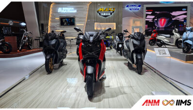 IIMS 2023 : Yamaha Bawa Jajaran Skutik Maxi  Untuk Memikat Pengunjung