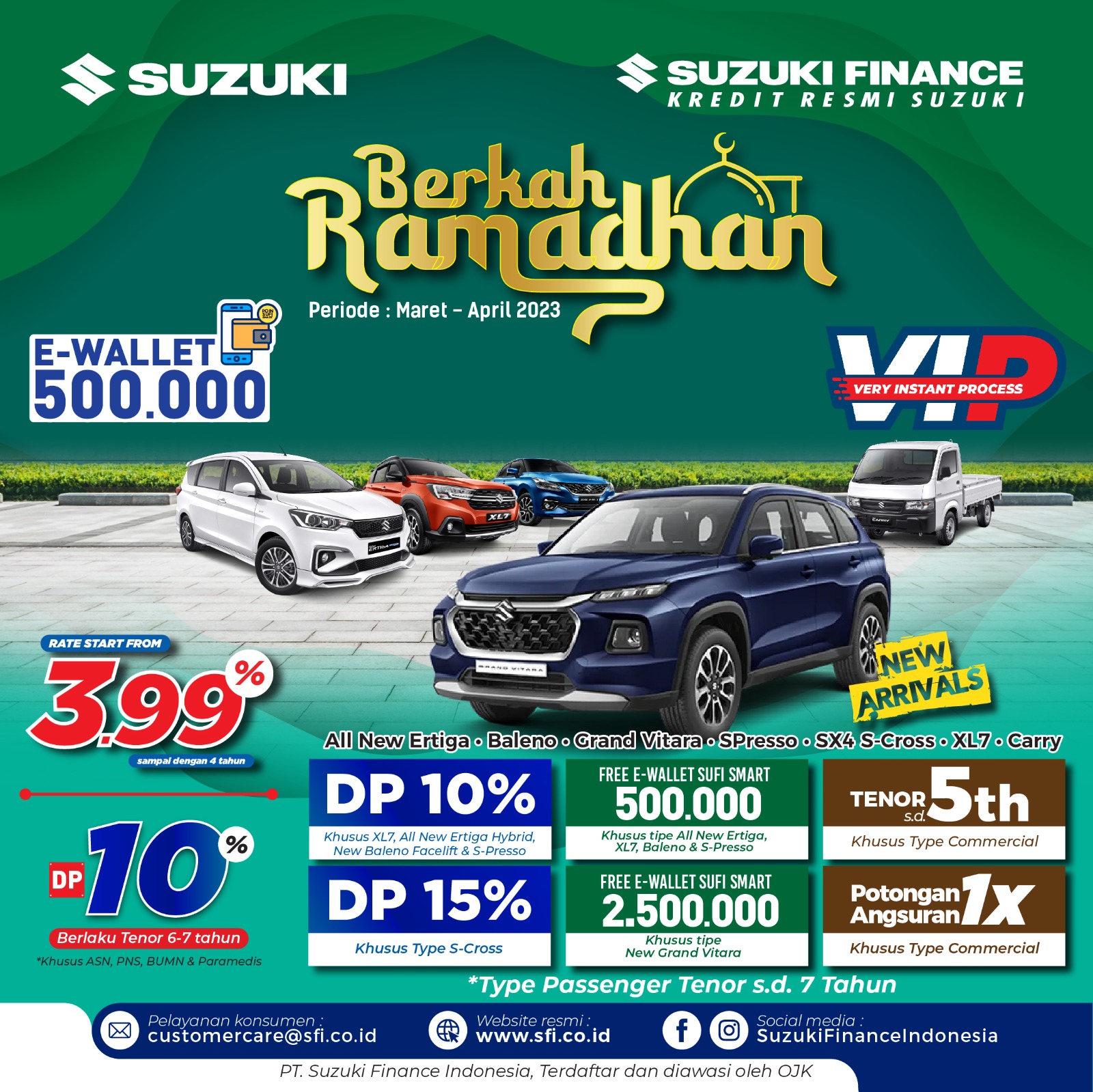 Berita, Berkah Ramadhan – Suzuki Finance Indonesia: Sambut Ramadhan, Suzuki Finance Berikan Promo Menarik