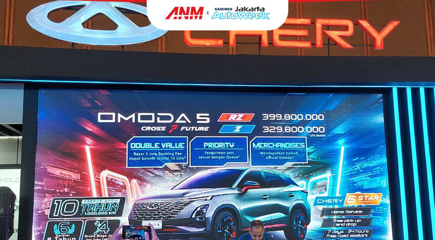 GJAW 2023 : Harga Chery Omoda 5 Naik Tipis, Malah Ada Benefit 10 Juta! GJAW 2023 : Harga Chery Omoda 5 Naik Tipis, Malah Ada Benefit 10 Juta!