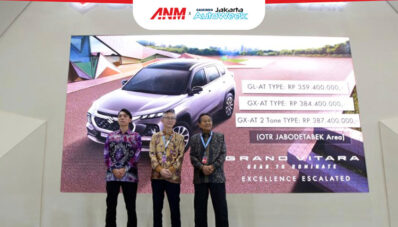 GJAW 2023 : Suzuki Umumkan Harga Grand Vitara Smart Hybrid, Mulai 359 Jutaan! GJAW 2023 : Suzuki Umumkan Harga Grand Vitara Smart Hybrid, Mulai 359 Jutaan!