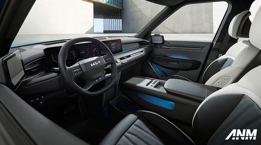 Berita, Interior KIA EV9: Bedah Teknologi KIA EV9 : Bawa Level Baru Ke Segmen SUV Listrik