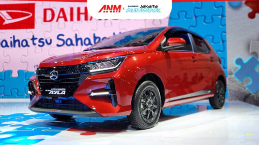 Daihatsu Ayla 2023 Gaikindo Jakarta Auto Week Gjaw Harga Ads Front