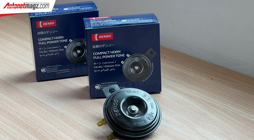 DENSO Luncurkan Klakson Tipe Terbaru, Lebih Terjangkau dan Awet!