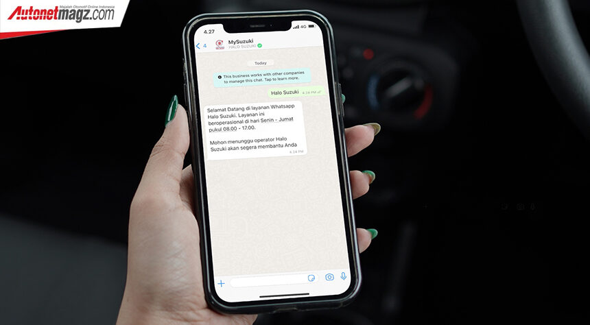 Call Center Halo Suzuki Kini Dapat Diakses Melalui Whatsapp! Call Center Halo Suzuki Kini Dapat Diakses Melalui Whatsapp!