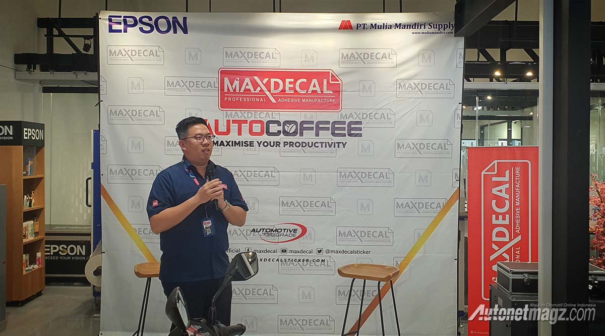 Berita, maxdecal-indonesia-dan-epson: Maxdecal Gandeng Epson untuk Ciptakan Stiker Automotive Grade Berkualitas
