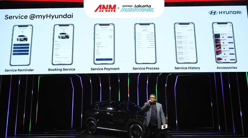 Berita, myhyundai: GJAW 2023 :  Hyundai Luncurkan Fitur Aplikasi Service MyHyundai