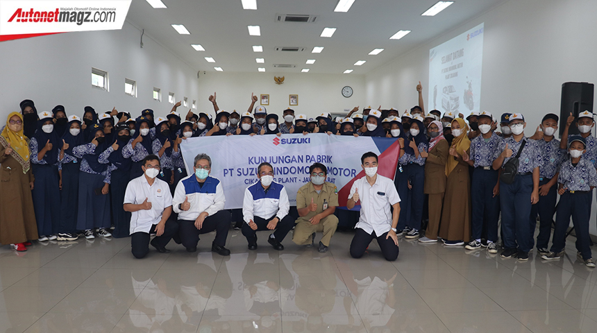 Berita, suzuki-factory-visit: Suzuki Ajak Pelajar Kunjungi Pabrik Pembuatan Mobil untuk Berikan Edukasi Manufaktur