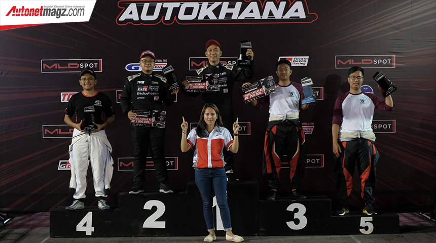 Berita, tgri-autokhana-1: Toyota Gazoo Racing Indonesia Raih 5 Podium Pertama di Seri Pertama MLDSPOT 2023